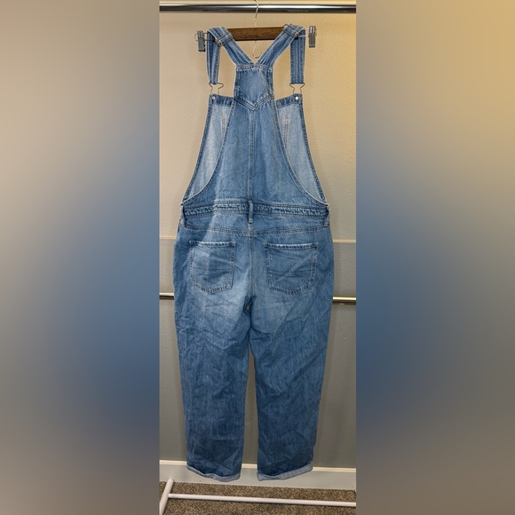 American Eagle Outfitters Classic Denim Overalls - Picture 2 of 2